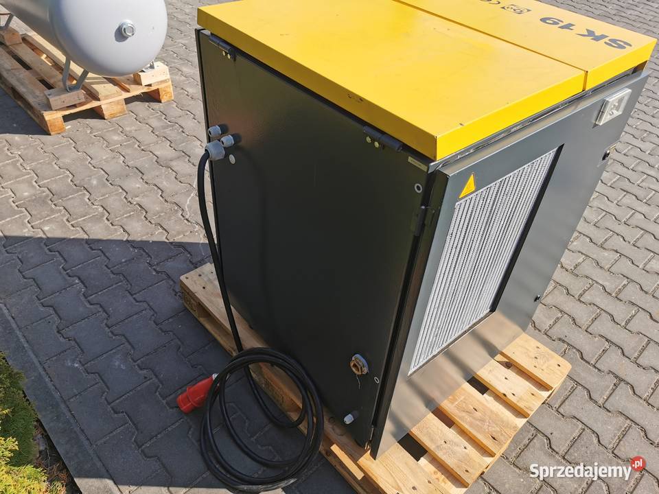 11kw 1900Lm KAESER SK19 kompresor śrubowy 8bar wielkopolskie Borzęcice