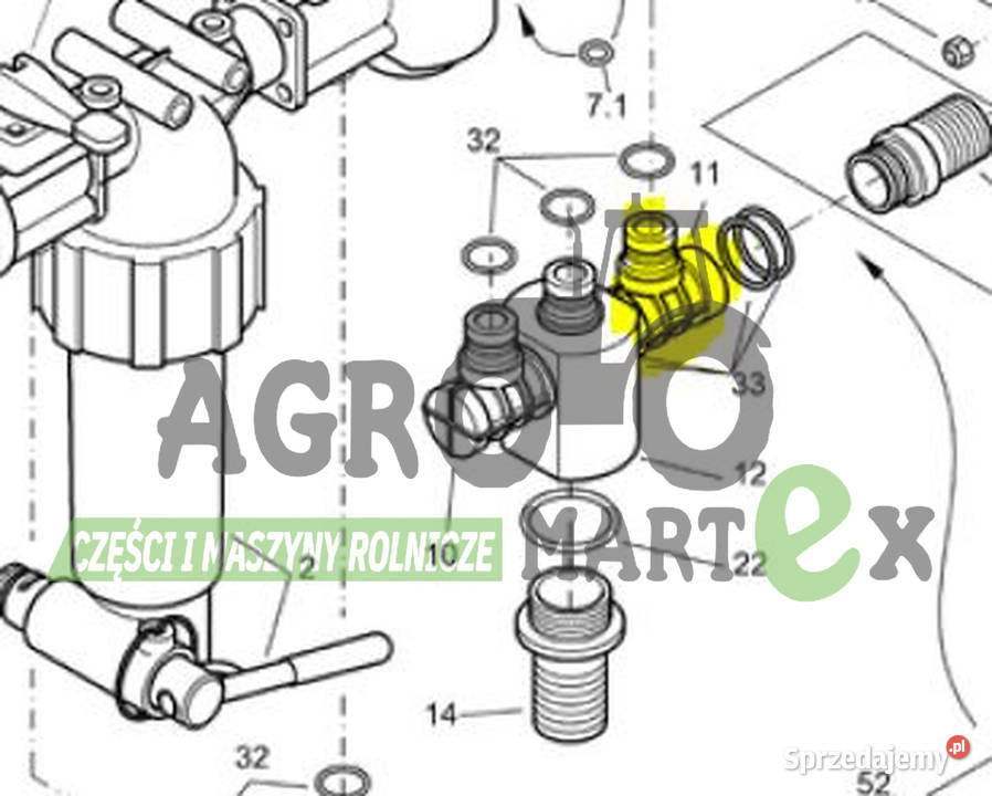 ZF460 ZAWÓR AMAZONE sprzedam