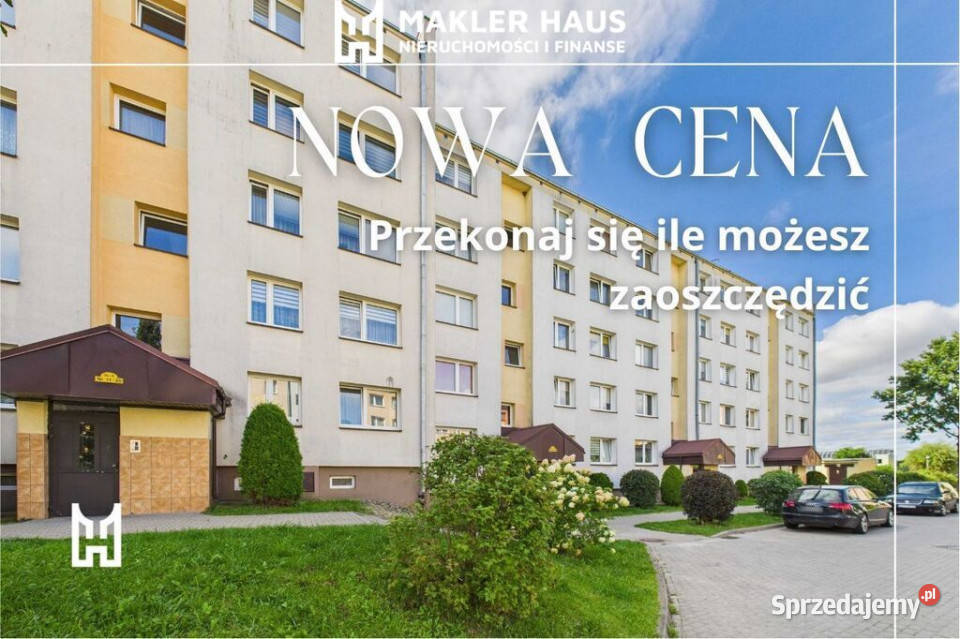 3pokojowe mieszkanie na Osiedlu Młodych w 58.2m2 Gołdap