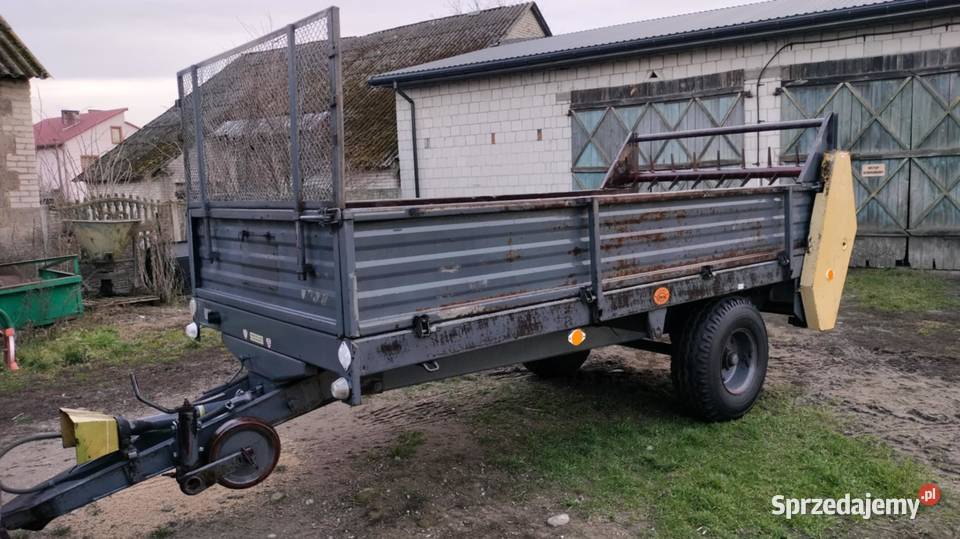 Rozrzutnik obornika jednoosiowy czarna Pozostałe Łuków sprzedam