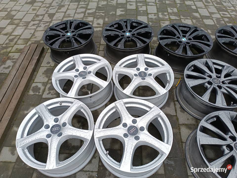 Felgi aluminiowe Ronal 17 5x112 Audi A4 B6B7 VW aluminiowe Motoryzacja Posada