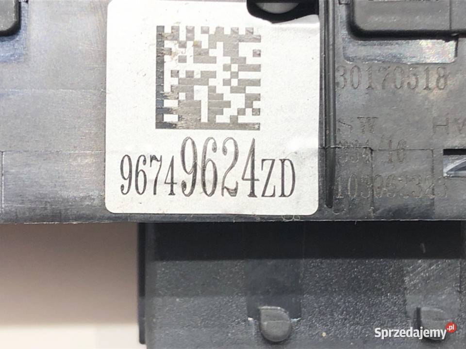 PRZEŁĄCZNIK SZYB PEUGEOT 2008 I 96749624ZD