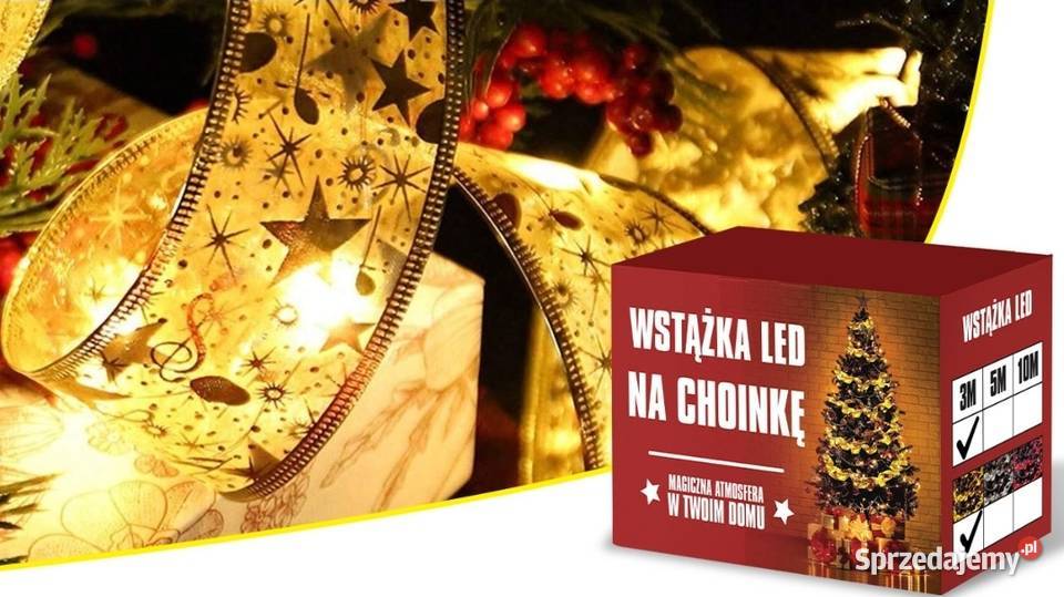 Lampki świąteczne LED Wstążka świetlna 3m 30 LED sprzedam