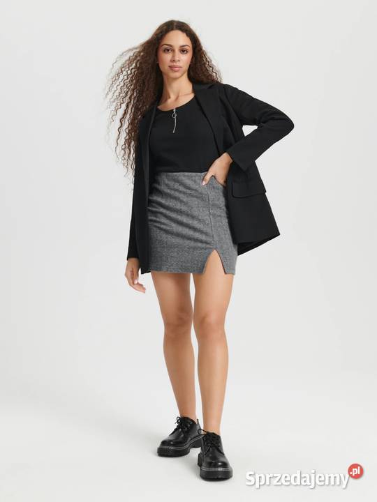 spódnica szara Sinsay S Olkusz