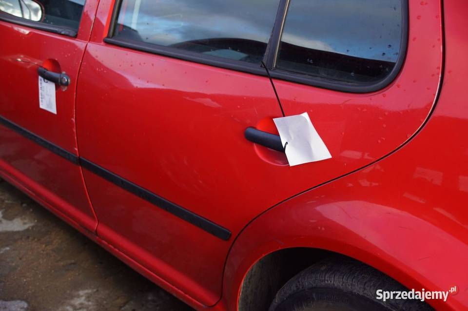 DRZWI LEWE TYŁ VOLKSWAGEN GOLF IV osobowe Pozostałe Lipno