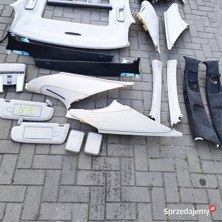 W221 long panorama podsufitka alcantara szara Rok produkcji 2006 kujawsko-pomorskie