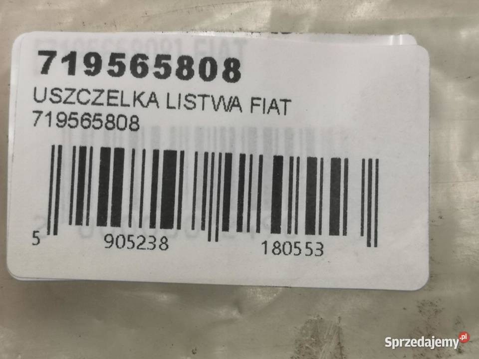 DOKŁADKA ZDERZAKA PRZÓD FIAT PALIO 19972011 sprzedam