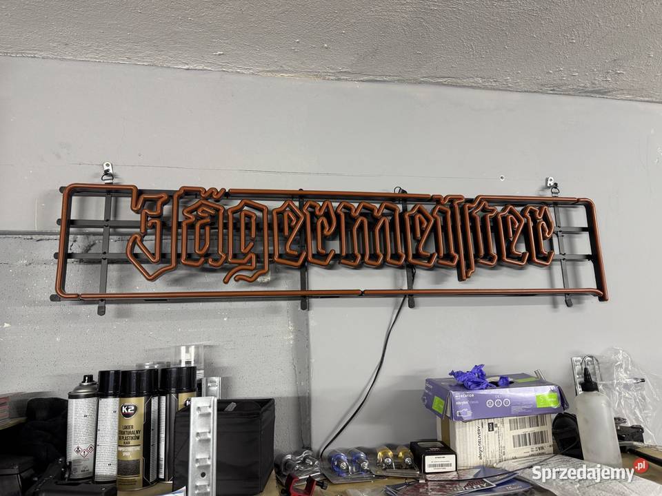 LED JAGERMEISTER garaż bar Warszawa sprzedam