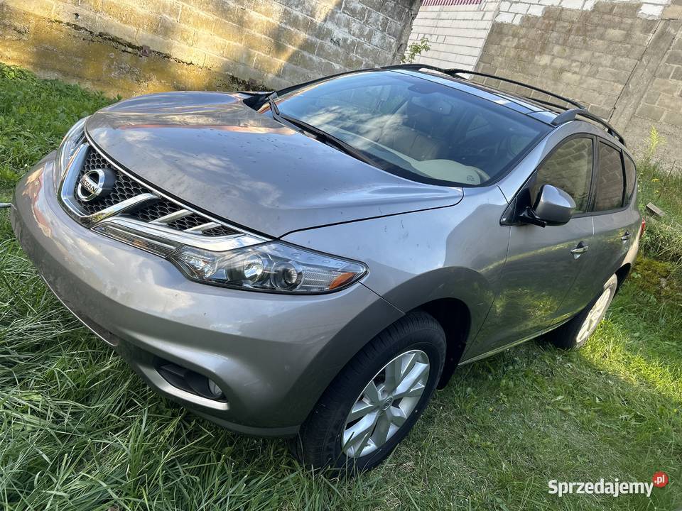 Nowy Fabrycznie Samochód NISSAN MURANO Z51 USA Białystok