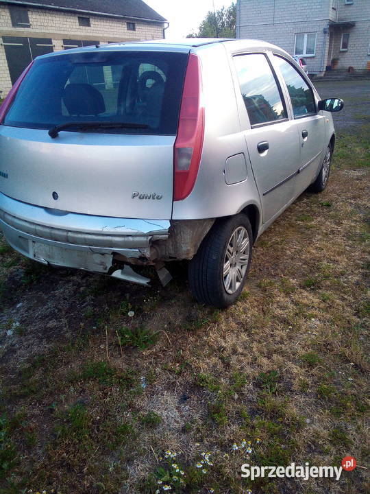 Fiat Punto 2 19D 60 skóra klimatyzacja klimatyzacja Brąchnowo sprzedam
