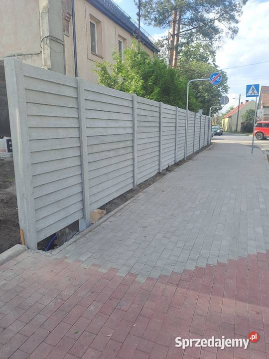 Ogrodzenia betonowe Wrocław sprzedam