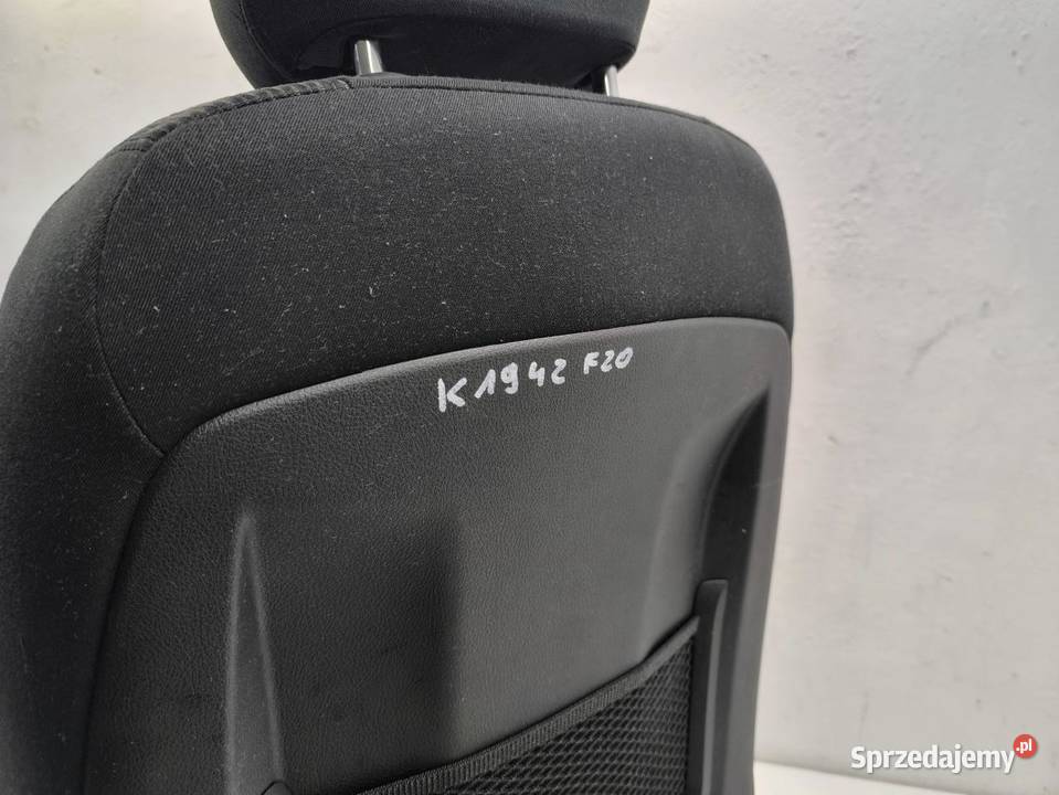 FOTEL PASAŻERA PRAWY PRZÓD KOMPLETNY BMW F20 osobowe