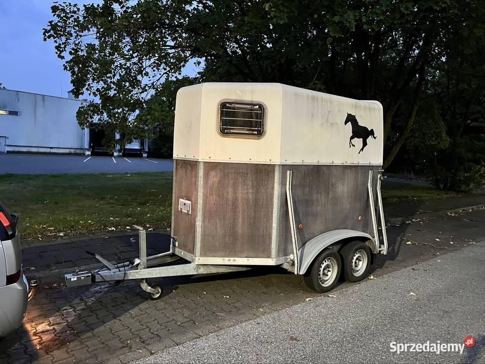 BLOMERT Przyczepa konna na 2 konie dwukonna Do przewozu koni pomorskie Żukowo