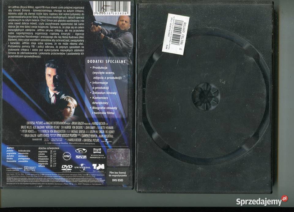 Wściekłe pięści Bruce lee Kod Merkury 2 filmy