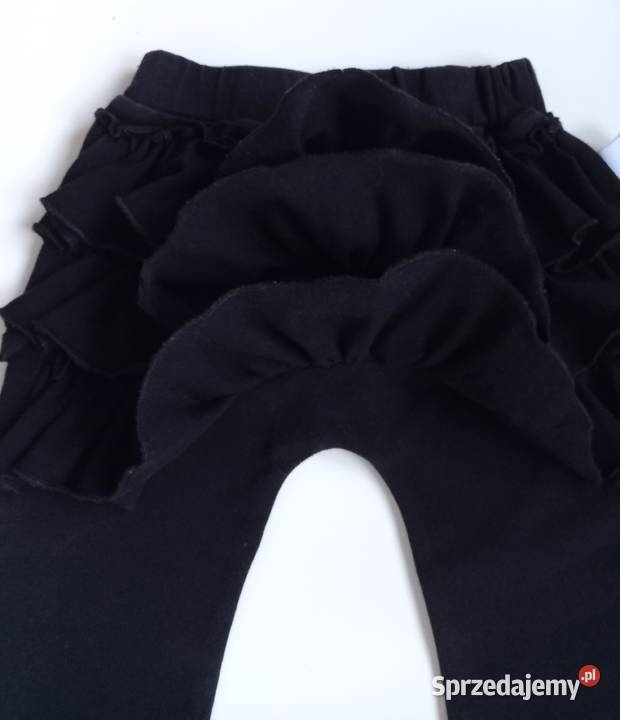 Spodnie dresowe z falbankami Miś Foch 8086 Katowice