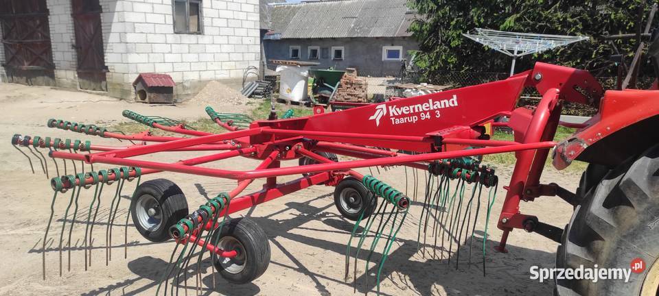 Zgrabiarka Kverneland Taarup 9443 podlaskie Zakrzewo
