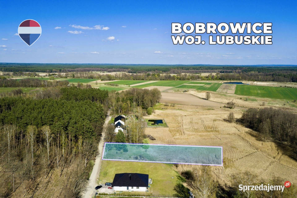 Duża działka z warunkami zabudowy 92zł/m2 Bobrowice