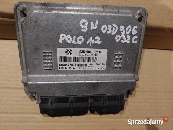 VW POLO 12 komputer sterownik 03D906023C osobowe Kielce