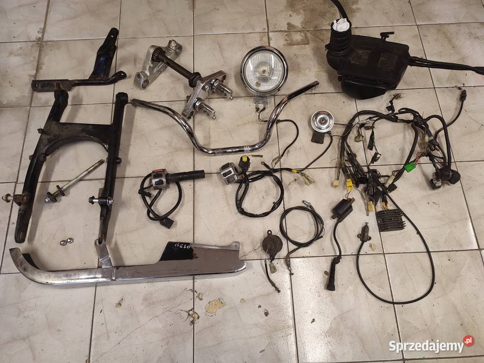 Suzuki LS 650 Savage części lampa manetki wiązka Jelenia Góra