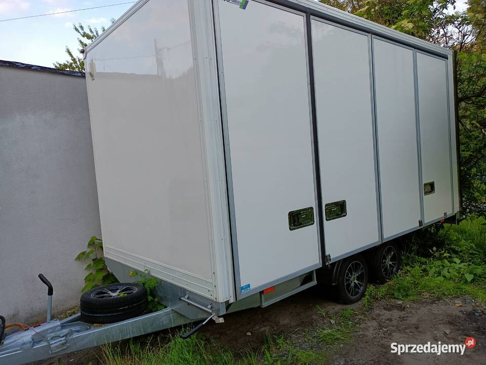 Przyczepa kontener 35t bok otwierany opolskie Olesno