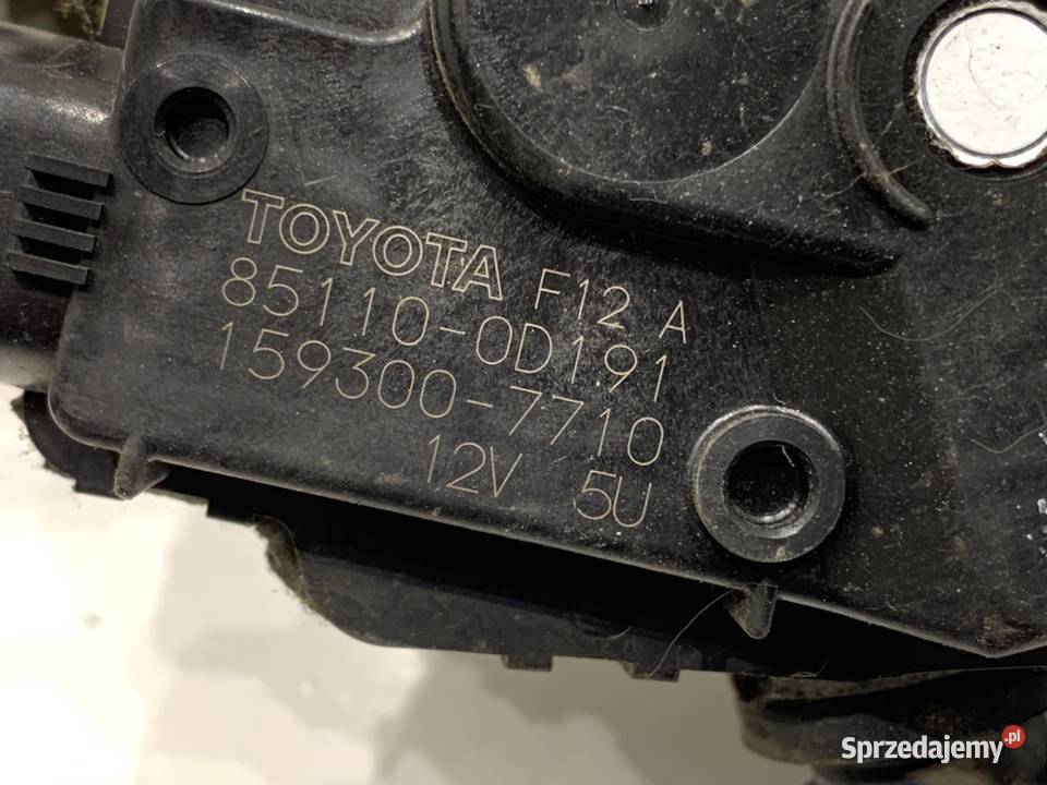 MECHANIZM WYCIERACZEK PRZÓD TOYOTA YARIS III Mechanizmy wycieraczek