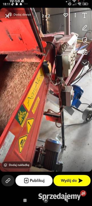 Zaprawiarka do zboża agralex Łubnice