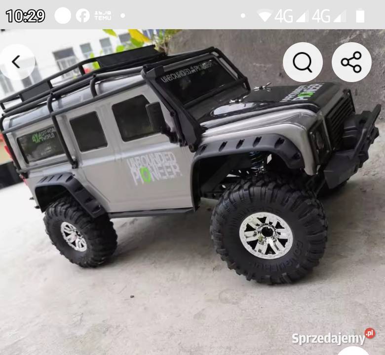 RC Unbounded 4x4 Pioneer 110 4WD Rally Car HD Dębowiec sprzedam