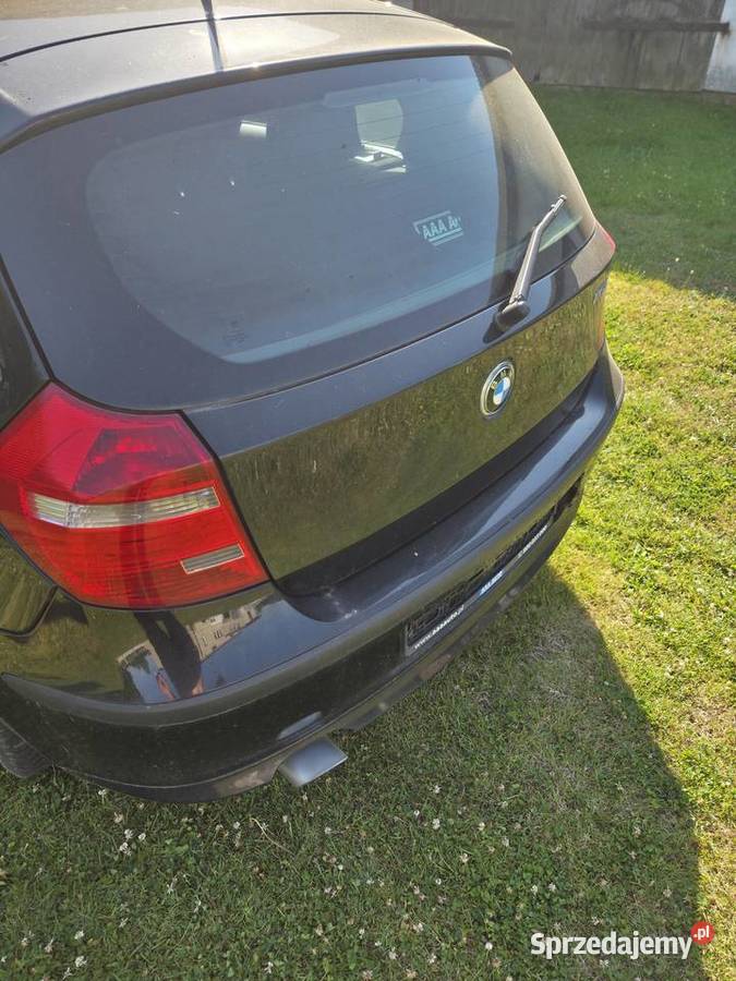 Bmw e87 116i n43b16a lift 2007 Schwarz 2 6689 Lublin