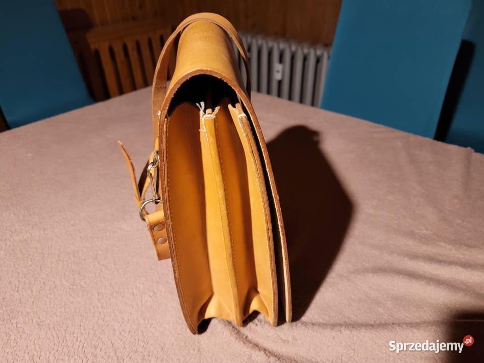 Torba Skórzana Raportówka z 1985 roku Lubin sprzedam