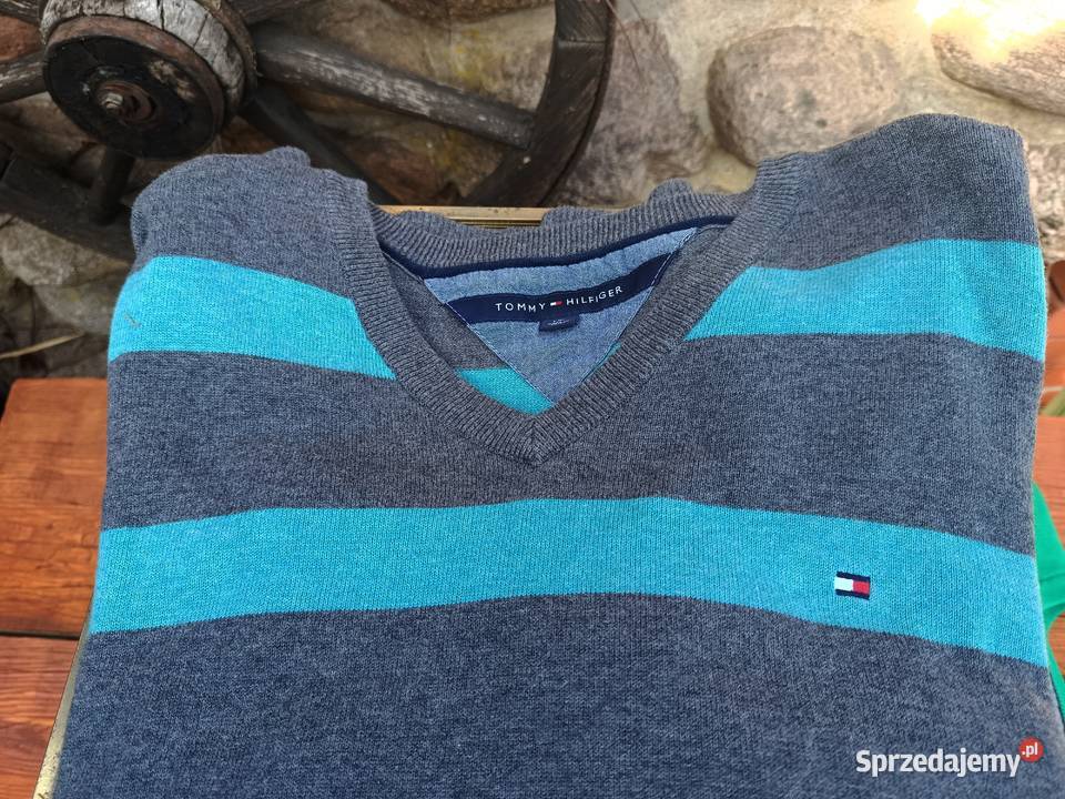 Męski sweter marki Tommy Hilfiger w rozmiarze L sprzedam
