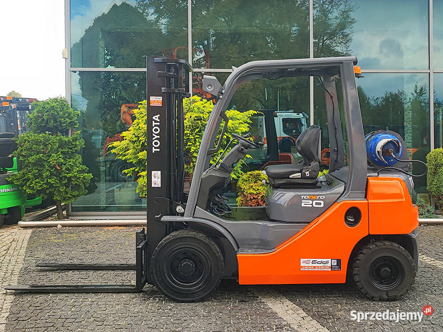 Wózek widłowy Toyota 028FGF20 2 t LPG duplex 33 Kęty sprzedam