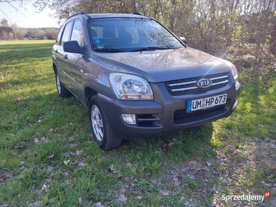 Kia Sportage 2007 r 4x4 120 przebiegu Gryfino