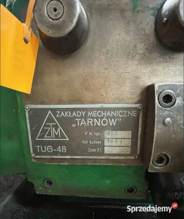 Tokarka do metalu Tuj 48 x 1500 Tug 40 małopolskie Maków Podhalański sprzedam
