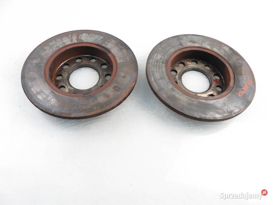 2X TARCZA HAMULCOWA TYŁ AUDI A4 B7 20 TDI 245 MM