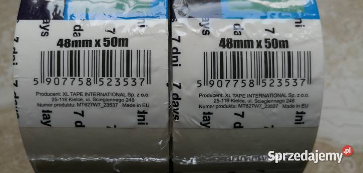 Taśma malarska Blue Dolphin 48mmx50m 7 dni wewnętrzne mazowieckie Warszawa