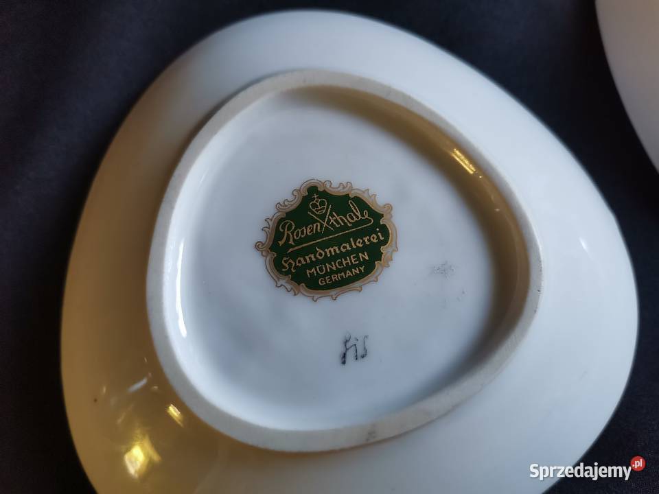 Stara porcelana Rosenthal 2 talerzyki Bele Siemianowice Śląskie