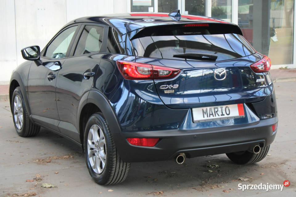 Mazda CX3 Oryginalny lakierSerwis do koncaBogate asystent pasa ruchu