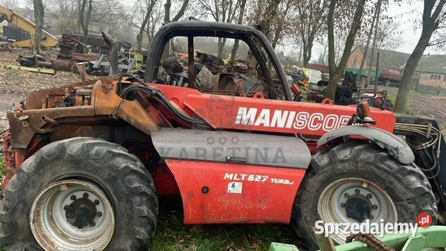Manitou 627 zwolnica zwrotnica ramie teleskop Jastrzębniki