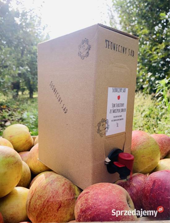 Sok tłoczony z jabłek Warszawa i