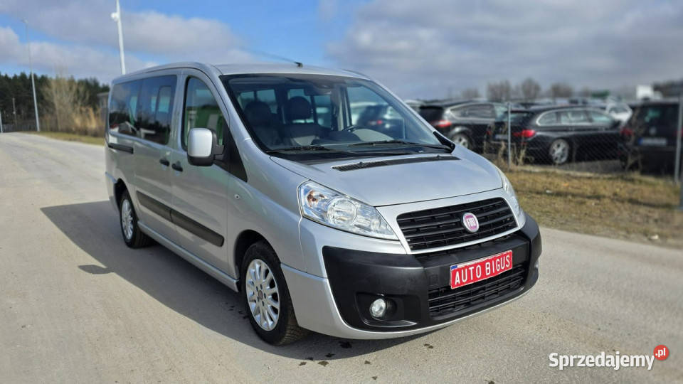 Fiat Scudo 9 Osobowy Climatronic Long II 2007 kurtyny powietrzne Lębork