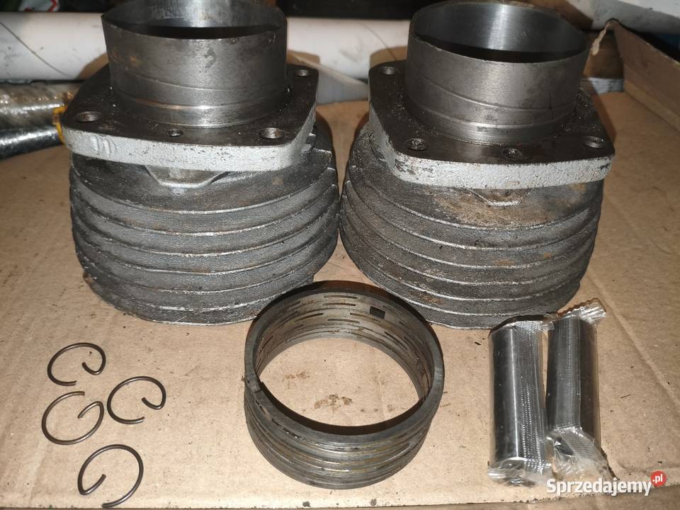 Cylindry szlifie z nowymi tłokami Ural M61 M62 Cylindry, głowice, pierścienie Leszno