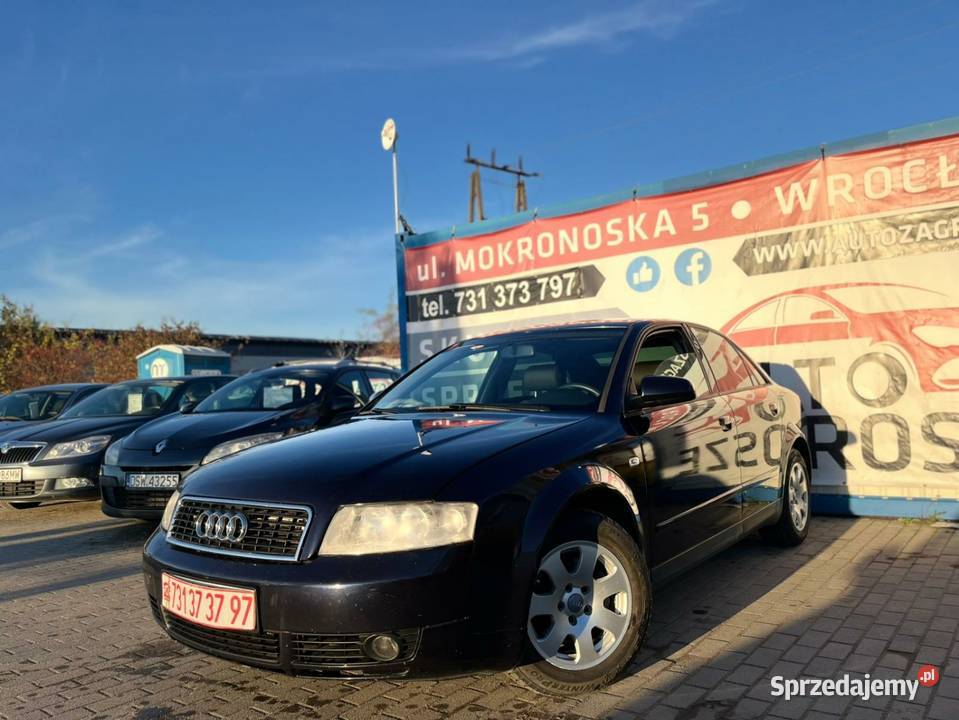 Audi A4 B6 20 Benzyna LPG STAG AUTOMAT Alufelgi Motoryzacja dolnośląskie Wrocław
