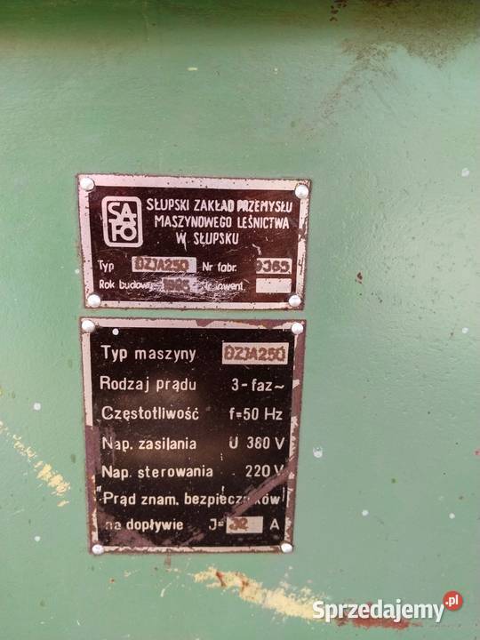 Szlifierka długotaśmowa SAFO Wejherowo