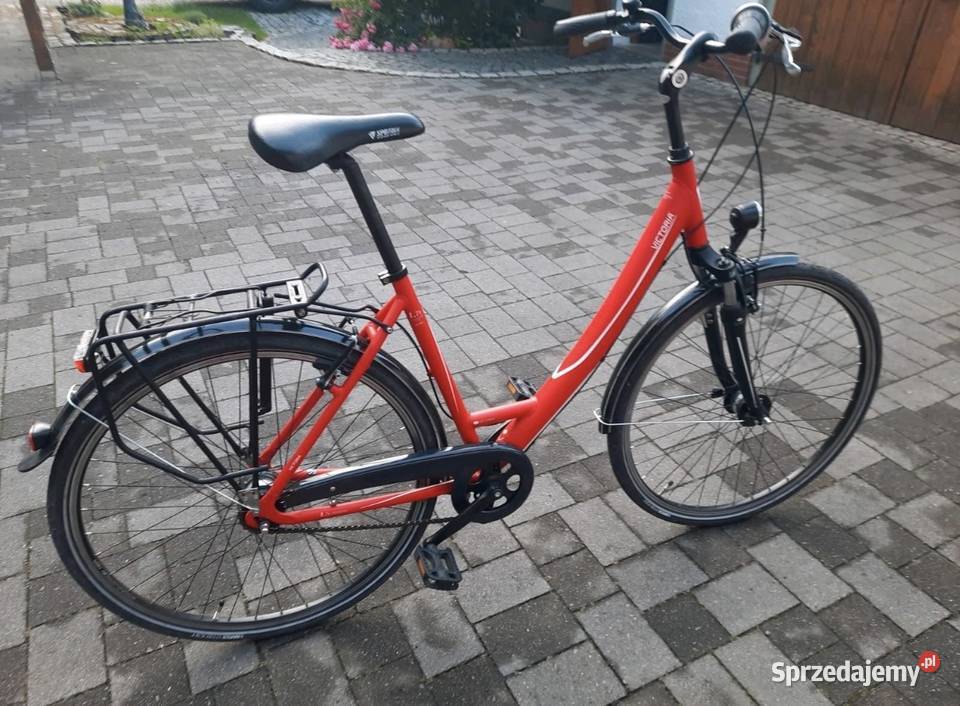 Rower damski Victoria 8 biegów oświetlenie Suwałki sprzedam