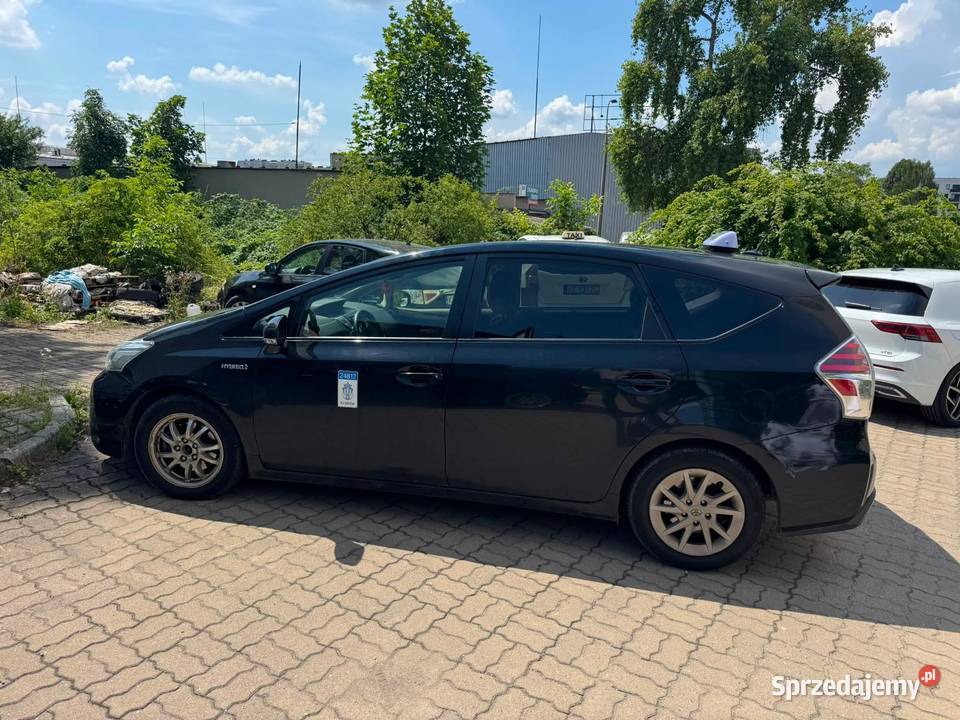 Toyota Prius Plus Raty Prywatnie Automat Taxi poduszka powietrzna Wrocław