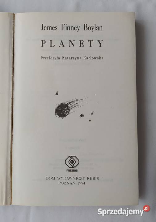 PLANETY James Finney Boylan Hajnówka sprzedam