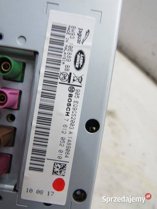 WYŚWIETLACZ RADIA JAGUAR XJ X351 BW9310E889BB lubelskie