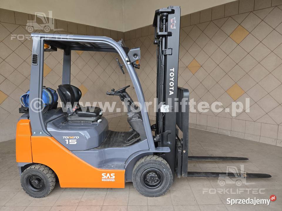 Wózek widłowy TOYOTA 8FGF15 nowy TOYOTA 8FG15 Lędziny