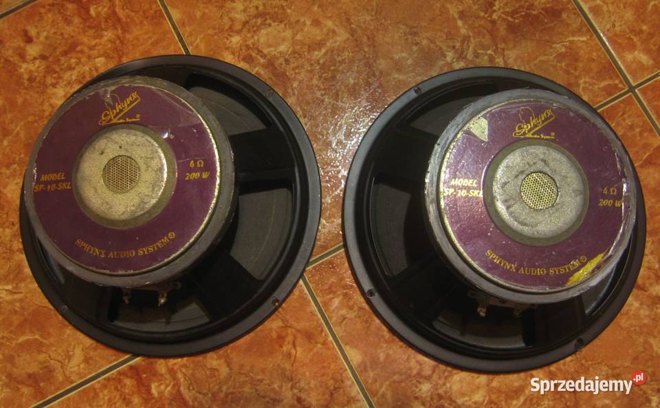 Sphynx Audio System głośniki basowe 25 200 W Sandomierz sprzedam