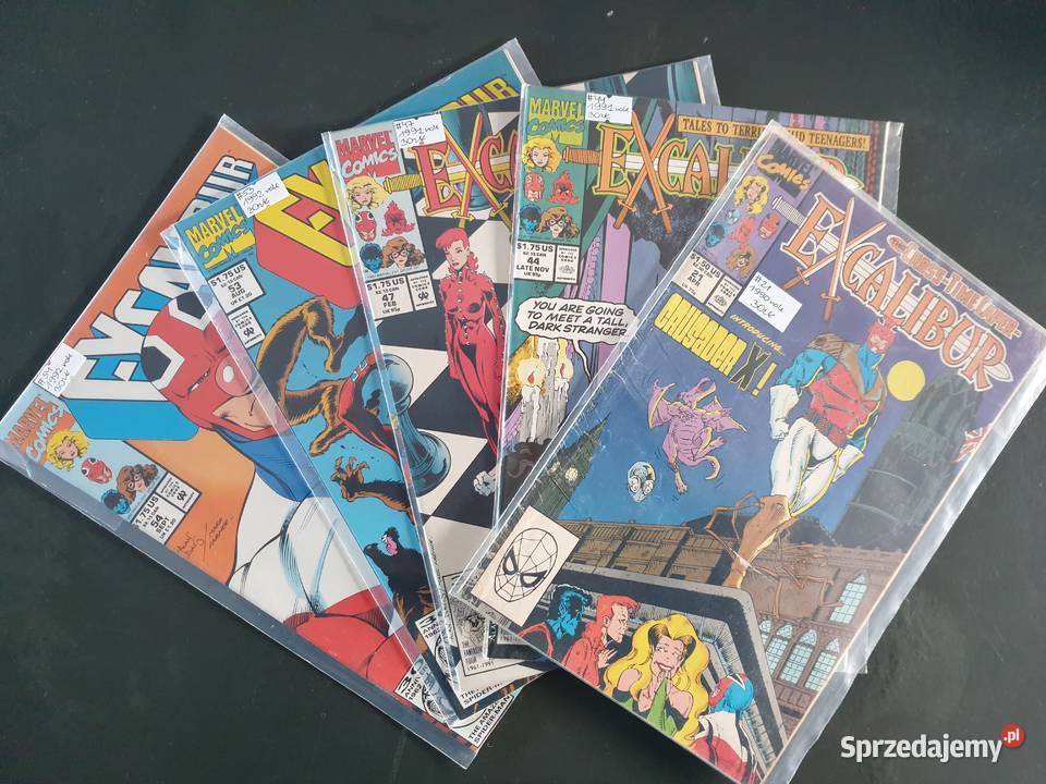 Excalibur 5 komiksów Marvel USA pomorskie Gdynia sprzedam